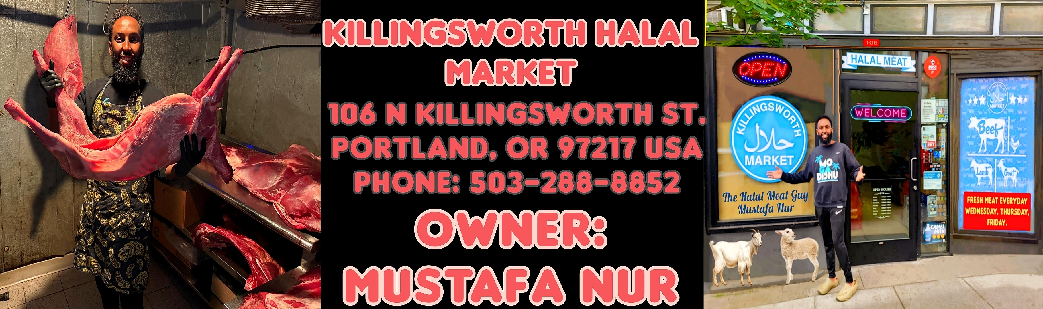 killings worth halal market short