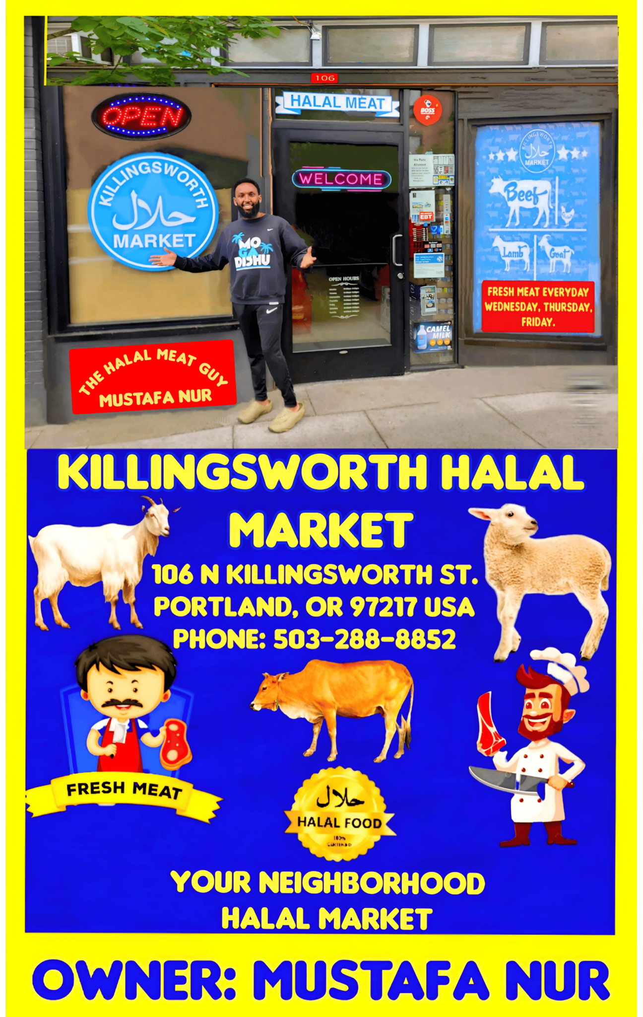 Killings Worth Halal Banner